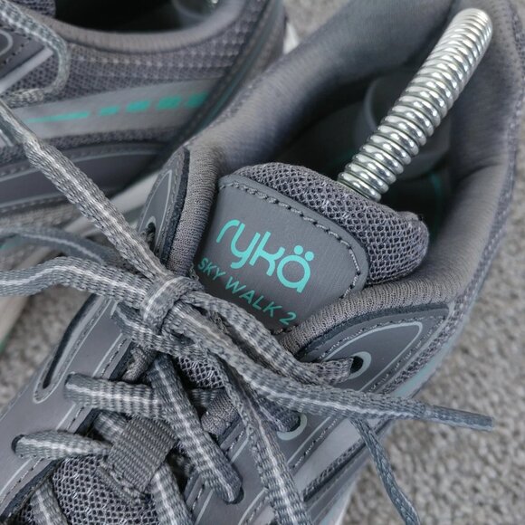 Ryka Sky Walk 2 Womens Size 9 Running Shoes Memory Foam Gray Walking Trainers - Picture 4 of 12